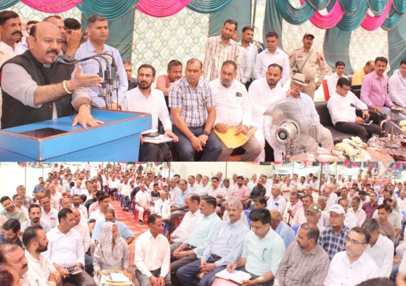 Dy CM holds public Panchayat Bhawani Nowshera