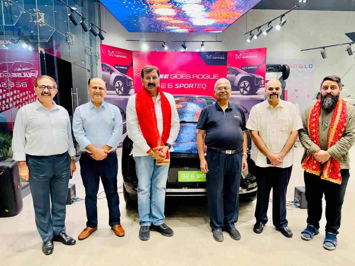 Mahindra BE 6 SPORTEQ Electric SUV Launch Event in Jammu